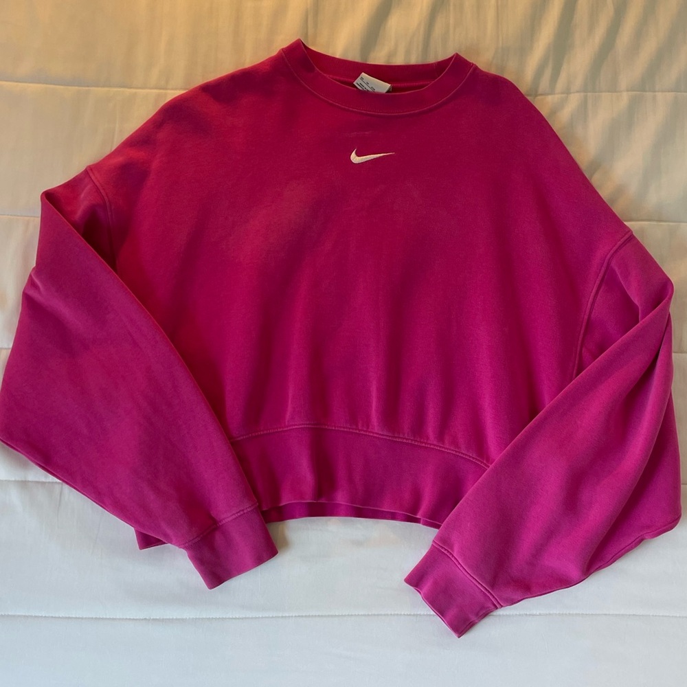 Nike Fuchsia Pink Crewneck